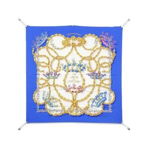 HERMES Authentic White Scarf